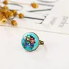Anillos del Mundial 2026 Estados Unidos, Canadá y México Anillos de Moda Transfronterizos Europeos y Americanos Anillos para Dedos Joyería de Bronce Antiguo Plateado Venta al por Mayor