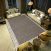 Alfombra de estilo nórdico para sala de estar, mesa de centro sencilla, sofá, dormitorio, cama completa, manta para el hogar, alfombra de área grande