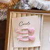 Pinzas para el Cabello de Estilo Coreano en Colores Rosa y Pastel para Niñas, Pinzas para Flequillo, Pinzas Laterales, Gomas para Cabello de Bebé, Accesorios para el Cabello, Adornos para el Cabello Infantiles, Pinzas de Pato