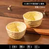 Tigela Colorida com Manchas de Tinta, Tigela de Cerâmica Irregular Desconstruída para Arroz, Nova Tigela Criativa para Sobremesa, Tigela de Salada para Uso Doméstico