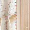 Cortina de Cuentas Arcoíris Dopamina Adornos con Encaje Cuentas Oxford Decoración Encaje DIY Tejido Hecho a Mano Pequeños Adornos Accesorios
