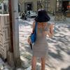 Vestido rojo de Navidad para mujer Nuevo estilo francés Invierno Silueta delgada Falda Pontu Sentido del diseño Elegante Vestido/Falda para reunión anual