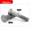 Parafuso M20 Wabite galvanizado a quente Parafuso galvanizado a quente grau 8.8