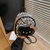 Mochila Fofa de Nicho Estampa de Leopardo 2026 Novo Modelo Mochila Versátil para o Dia a Dia Mini Bolsa Escolar Exquisita para Estudantes