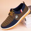 2025 Nuevos Zapatos para Hombre Transpirables de Lona con Cordones Zapatos para Hombre Zapatos de Tela de Trabajo para Hombres de Mediana Edad y Mayores Zapatos Casuales de Tela para Hombre Hombres