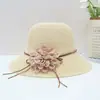 Nuevo Sombrero de Paja para Mujer Sombrero de Playa para el Marido Moda Versátil Sombrero de Sol de Verano Sombrero de Sol Protección UV Sombrero de Sol