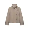 Ropa Nueva de Mujer de Primavera 2026 AliExpress Transfronteriza Temperamento Moda Casual Chaqueta Abrigo Cruzada 6318329