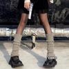 Calcetines apilados de punto Lolita, medias largas estilo japonés Jk Shin, calcetines de pierna modificados, cubrepiernas, cubrepiernas adelgazante.