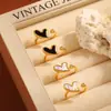 Anillo Abierto de Circonita con Forma de Corazón Estilo Minimalista Ins Europeo y Americano, Diseño de Nicho, Anillo de Lujo Ligero, Anillo de Dedo del Pie, Joyería Personalizada para la Mano