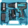 Taladro de Pistola Inalámbrico de Dos Velocidades 12V para el Hogar Exportación Transfronteriza Taladro Manual Multifunción Taladro Eléctrico de Litio Portátil