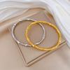 [Acero de titanio para todo el cuerpo] Pulsera de titanio estilo INS europeo y americano, pulsera de acero inoxidable de moda retro transfronteriza, pulsera de acero inoxidable