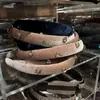 Corea del Sur Dongdaemun baket nuevo diseño retro francés avanzado terciopelo pedrería diadema elegante todo-partido accesorios para el cabello