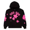 Blockbuster original de comercio exterior 450G chalecos acolchados de terciopelo para pastel sudadera con estampado de araña de espuma sudaderas Sp5der