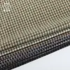 Tela gruesa de espiga fina de mezcla 50% lana hecha a medida, tela para abrigo de lana del fabricante de origen, tela de espiga