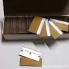 Hoja de Acero Inoxidable de un Solo Filo Herramienta para Película de Coche Hoja para Eliminar Pegamento de Vidrio Hoja con Clip de Seguridad
