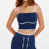 Ropa Interior Deportiva Nueva 2025 para Mujer con Cinturón de Colores Combinados, Almohadilla en el Pecho, Fitness, Belleza, Espalda a Prueba de Golpes, Push Up, Sujetador para Pilates y Yoga