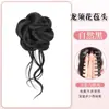 Diadema de Cabeza Redonda Dorada Mil Trenza Retorcida Textura del Cabello Brote Agarrador de Cabeza Cabello Artificial Aumentar Volumen Peluca de Cabello Bolsa para el Cabello