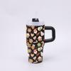 Copo Isolado de 14 oz Série Desenho Animado Natal Halloween Aço Inoxidável Mini Alça Personalização Multicolor