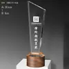 Nuevo Trofeo de Cristal Personalizado Grabado Creativo Premio a la Competencia de Personal Destacado Medalla de Honor para Niños