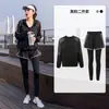 Roupas de yoga novas suit feminino primavera e verão academia corrida celebridade da internet corrida matinal MM um pouco acima do peso roupa esportiva atacado