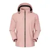 Chaqueta personalizada de una sola capa para hombres y mujeres, chaqueta con capucha ligera y transpirable, conjunto de una sola pieza, ropa de montañismo para exteriores a prueba de viento y resistente al agua