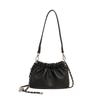 Bolsa de Design de Nicho para Mulheres Ins Nova Moda Coreana Bolsa Transversal com Corrente Estilo Plissado de Alta Qualidade Bolsa Saco