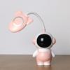Luminária de mesa dobrável LED astronauta astronauta luz noturna recarregável quarto cabeceira lâmpada decoração jardim de infância presente