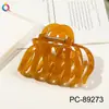 Qiyue Clip de Agarre de Aceite en Spray UV de Alta Gama para PC Transfronterizo Pinza para el Cabello de la Parte Posterior de la Cabeza Accesorios para el Cabello Pinza Grande de Tiburón Tocado para Mujeres