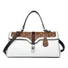 Bolso Transfronterizo para Mujer 2025 Nuevo Moda Retro Europea y Americana Bolso Almohada Personalizado Color Contrastante Bolso Cruzado de Mano para Hombro