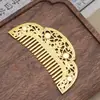 Estilo Antiguo Hanfu Estilo Palacio Estilo Tang Simple Hueco Tallado Adorno para Patillas Peine Insertable Accesorio Aleación Hecha a Mano Peine para el Cabello Temperamento