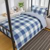 Algodão Três Peças Dormitório Estudantil Algodão Puro Seis Peças Cama Lençóis de Cama Capa de Edredom Cama Elástica Conjunto para Dormitório Compra em Grupo Atacado
