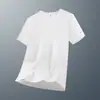 Camiseta de Manga Corta de Seda de Hielo para Hombre Verano 2026 Holgada Transpirable Talla Grande Fitness Running Secado Rápido Deportiva Casual