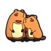Sapatos Furos Série Capivara Desenho Animado Fofo Sapato Flor Fivela de Sapato Capibala Acessórios Engraçados para Sapatos Acessórios DIY