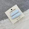 Grampo de Bico de Pato Pequeno Pontilhado Pintado à Mão Fofo Japonês e Coreano Simples Versátil Para Franja Lateral Acessório de Cabelo Exquisito de Nicho