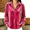 Camiseta de manga larga para mujer de terciopelo coreano, nueva para otoño e invierno, cruzada europea y americana de Amazon TK2026, top de manga larga de moda para mujer