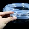 Tubo de Silicona de Vapor Resistente a Altas Temperaturas, Manguera de Silicona de Grado Alimenticio No Tóxica e Inodora, Tubo de Silicona Transparente de Alta Resiliencia y Resistente al Desgaste
