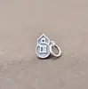 Yiluya S925 plata Yintai accesorios de joyería diy colgante de calabaza hueca anillo pulsera colgante pequeño