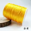 Linha 6 100 metros 2mm tecelagem DIY artesanal pingente de nó chinês pulseira de corda vermelha Benmingnian material para cordão
