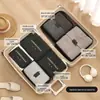 Bolsa de Armazenamento para Viagem, Bolsa de Embalagem de Roupas de Grande Capacidade, Bolsa de Pano Multifuncional para Armazenamento, Organizador de Mala, Bolsa Compressível