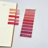 Pegatina de Notas Color Morandi, Notas Adhesivas Adhesivas Transfronterizas