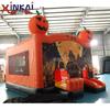 Tema de Halloween Assombrado Comercial 15,7x15,7x16,4 pés Castelo Inflável Bounce House Slide
