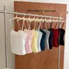 2201 Camisola Chaleco de Chica Caliente 2026 Nuevo Estilo Francés Primavera/Verano Temperamento Adelgazante Bodycon Versátil Base Integrada con Copa Capa Base