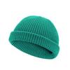 Chapéu frio transfronteiriço, chapéu de melão, chapéu de malha, chapéu curto de hip-hop, chapéu de lã, chapéu de rua retrô masculino e feminino, chapéu de 6 cantos