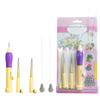 Herramienta de estampación DIY hecha a mano transfronteriza de Amazon, pila de agujas para estampar flores, cabezal reemplazable de 7 pines