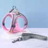 Arnés para Gato Anti-Escape Estilo Chaleco Reflectante Transpirable Correa para Paseo de Perro Pequeño Suministros para Mascotas Conejo Perro Venta al por Mayor