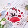 Cuenco de melamina con forma de dibujos animados para niños, resistente a caídas, con estampado creativo de Melin, de imitación de porcelana.