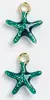 [Série Oceano] Contas de Estrela-do-Mar em Liga Metálica, Contas Soltas, Contas Espaçadoras, Pingentes, Pulseira DIY, Colar, Acessórios para Joias