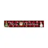 Banner navideño de producto nuevo transfronterizo, banner de Nochebuena, decoración de escena para sesión de fotos atmosférica, personalización de banderines para eventos