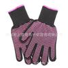 Guantes antideslizantes anti-escaldaduras para el cabello, de PVC, con cuentas de doble cara, para permanente, rizador de cabello, alisador de cabello, guantes resistentes a altas temperaturas.