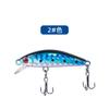 Weihe Sports Pangolin Mino 4.5cm 2.5g Señuelo Micro para Arroyo Hundido Señuelo de Pesca Anzuelo Anzuelo Triple